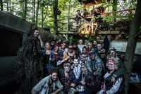 Halloween Fright Nights team Campsite of Carnage 2018 Foto Jens Oomen